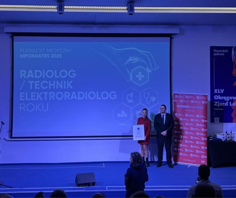 W tym tygodniu w siedzibie Śląskiej Izby Lekarskiej w Katowicach odbyła się uroczysta gala plebiscytu Hipokrates 2025 organizowanego przez Dziennik Zachodni 🏥 W kategorii Radiolog Roku wyróżnienie … – Image 3